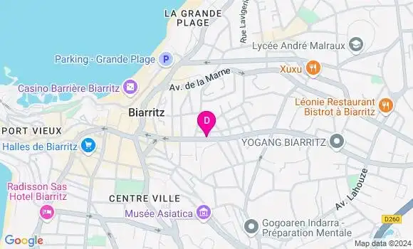 Localisation Marine Bedague