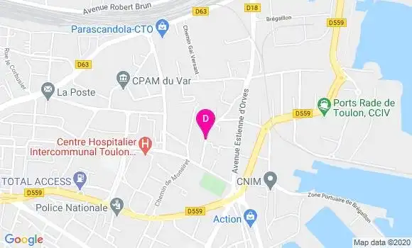 Localisation Myriam Fugier Beliard