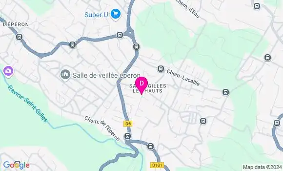 Localisation Ambre Delvallee