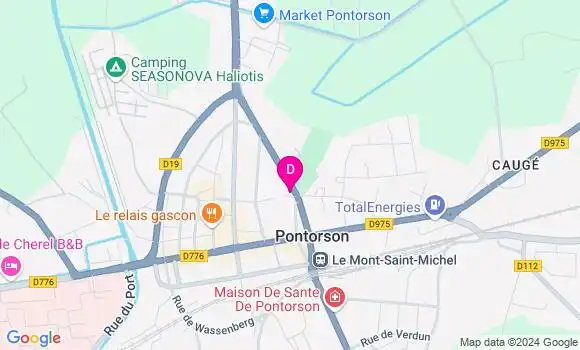 Localisation Tony Fortin