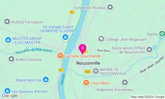 Localisation Laurine Adnet