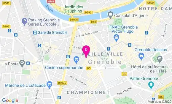 Localisation Herve Lamaison