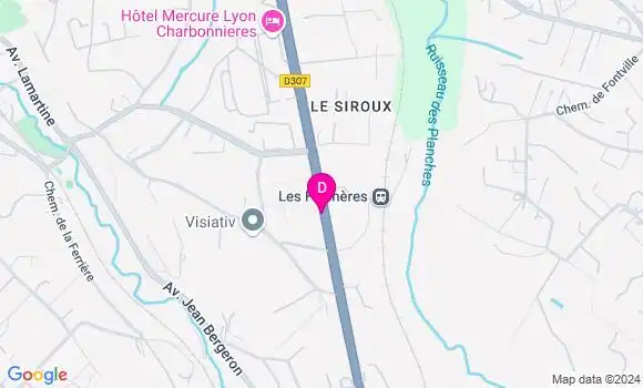 Localisation Lucile Rouchouse