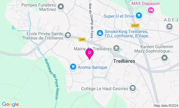 Localisation Albane Nourry