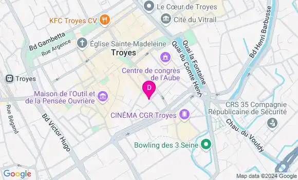 Localisation Elise Robin