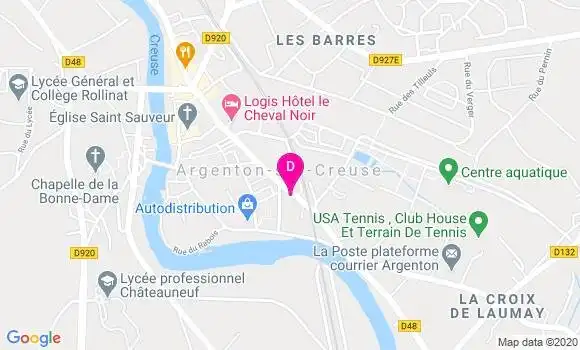 Localisation Emilie Patrigeon