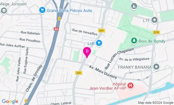 Localisation Ines Freitas