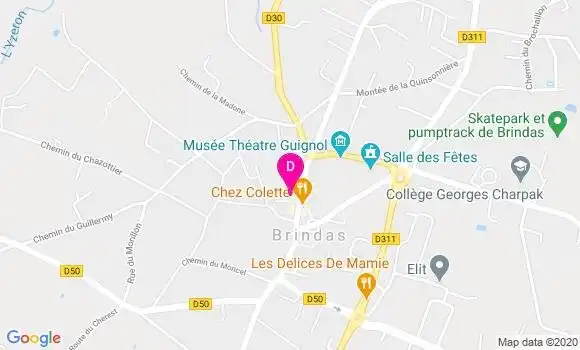 Localisation Matthieu Briot