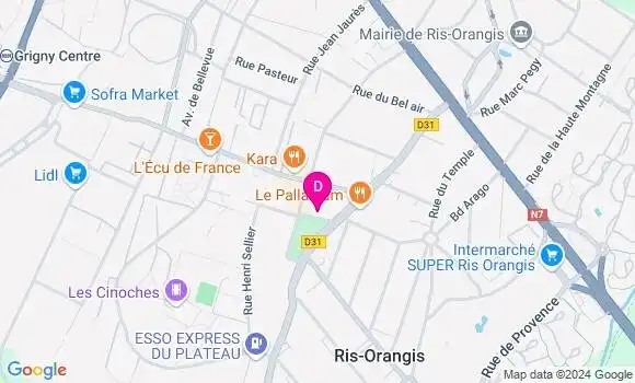 Localisation Esther Thiebaut