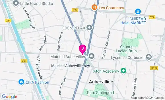 Localisation Clara Benfredj
