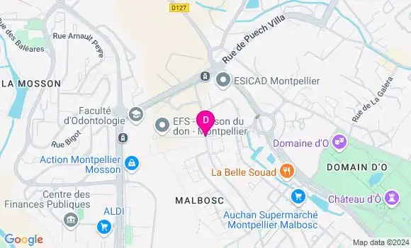 Localisation Clara Joseph