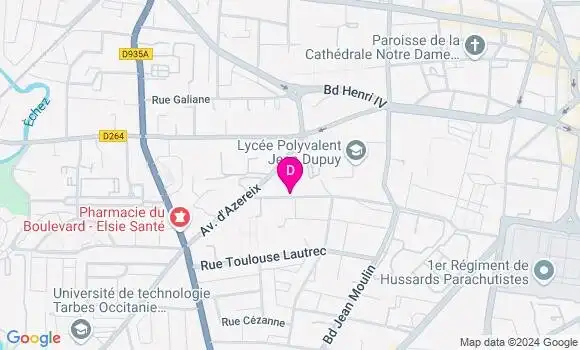 Localisation Guillaume Manfredi