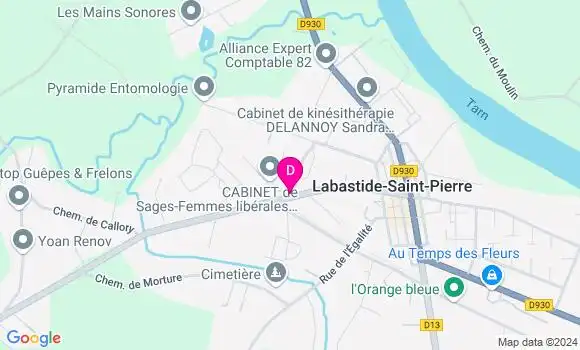 Localisation Joséphine Maillebiau