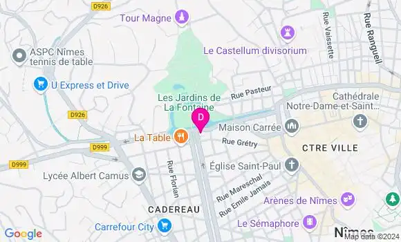 Localisation Lilia Blachere