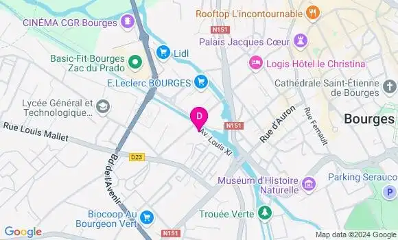 Localisation Anne Charlotte Durand
