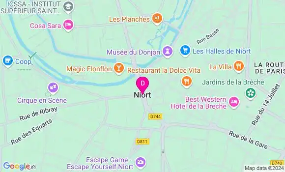 Localisation Yann Michaux