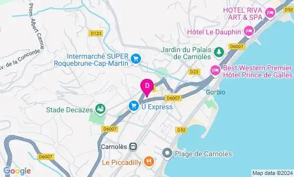 Localisation Alexandre Pinatel