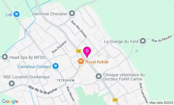 Localisation Laura Vanpeene