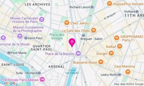 Localisation Christelle Carvalho