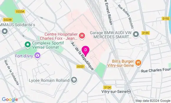 Localisation Valentin Vergier