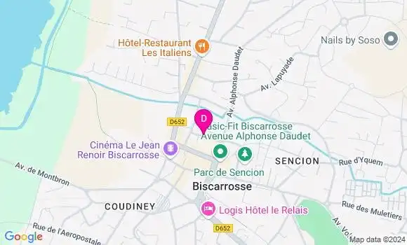 Localisation Theo Bardin
