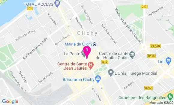 Localisation Jean Marc Dahan