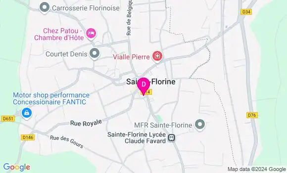 Localisation Diane Flory