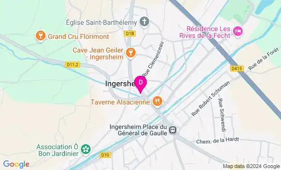 Localisation Mathilde Hagelstein