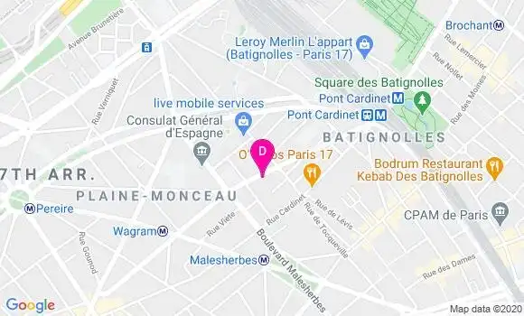 Localisation Ariana Popa