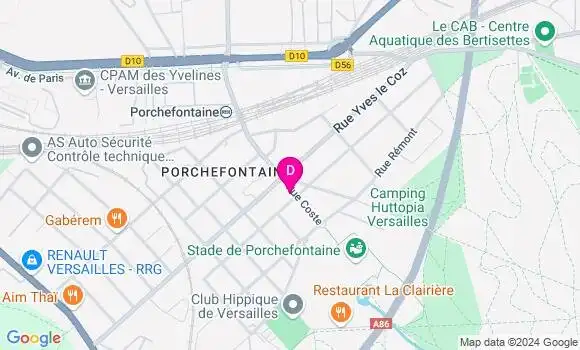 Localisation Nicolas Destrez