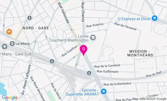 Localisation Ines Violas de Melo