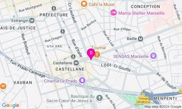 Localisation Florent Sanchez