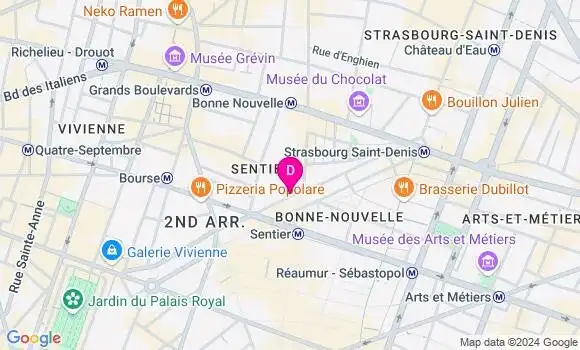 Localisation Penelope Vienne