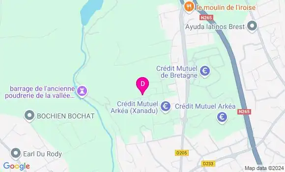 Localisation Hugo Le Borgne