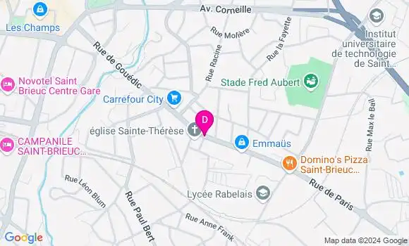 Localisation Marion Pailleau