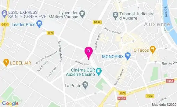 Localisation Magali Laurent