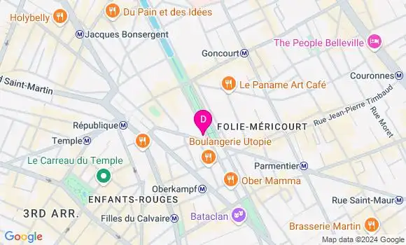 Localisation Laura Cohen Boulakia