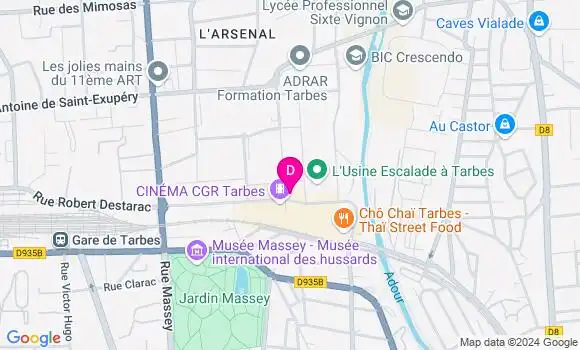 Localisation Clémence Orfevre Vidaud