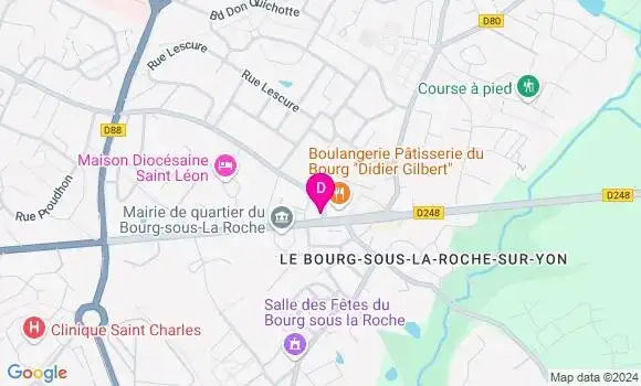 Localisation Emile Hourqueig