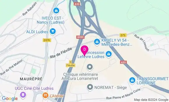 Localisation Alexandre Drouilly
