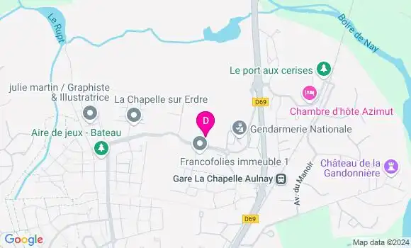Localisation Samy Rivoisy