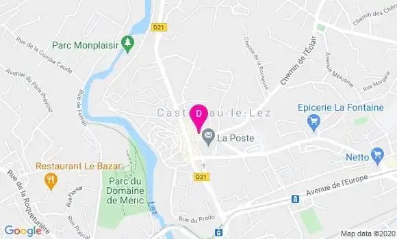 Localisation Helene Sabatier