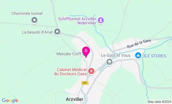Localisation Julie Nieder
