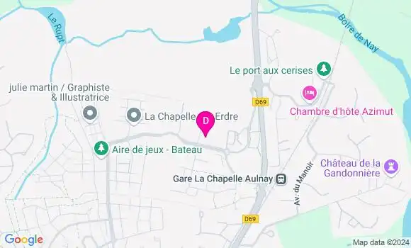 Localisation Charlotte Merlaud