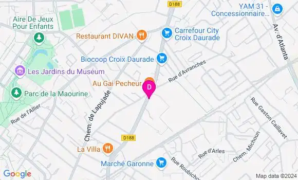 Localisation Laura Djelaoui
