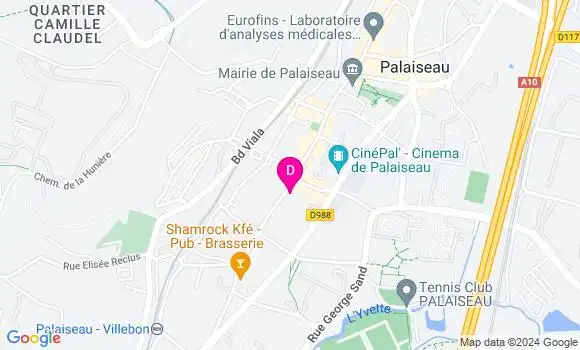 Localisation Laura Chelly