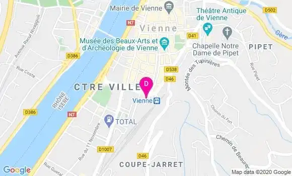 Localisation Hugo Dal Mas