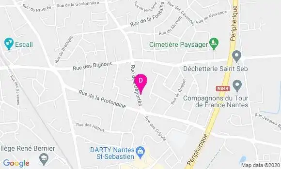 Localisation Rozenn Couffin