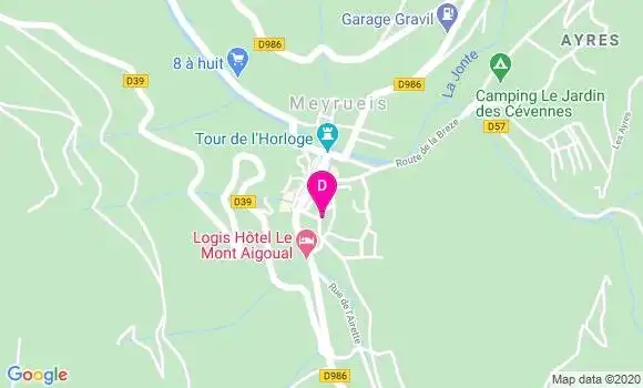 Localisation Nadia Rouire