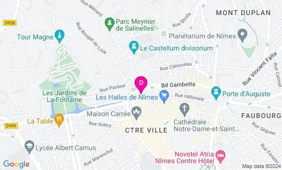 Localisation Claire Nunes